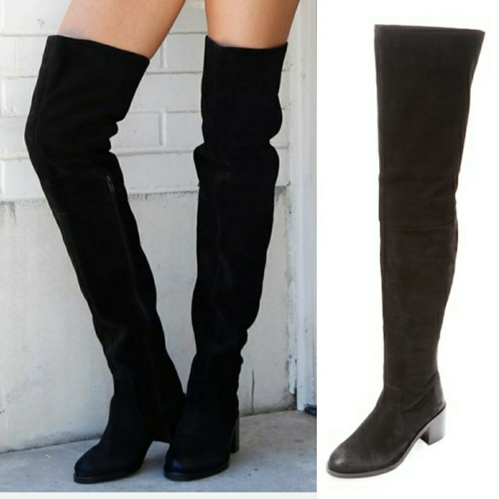 Seychelles otk black leather boots